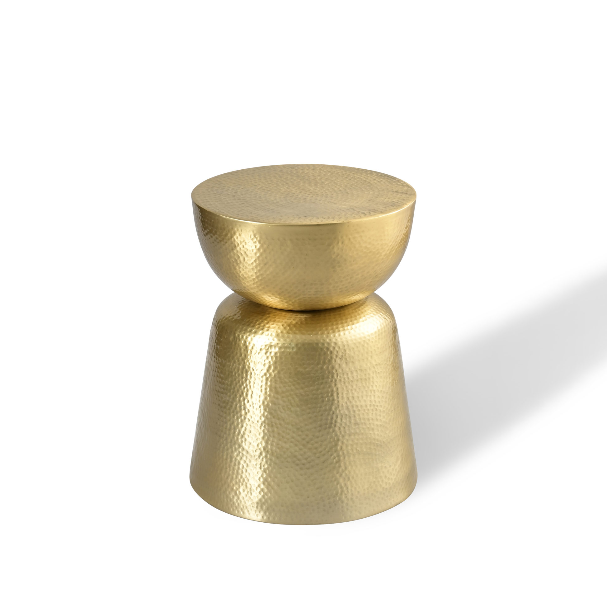 MUSHROOM SIDE TABLE - BRASS